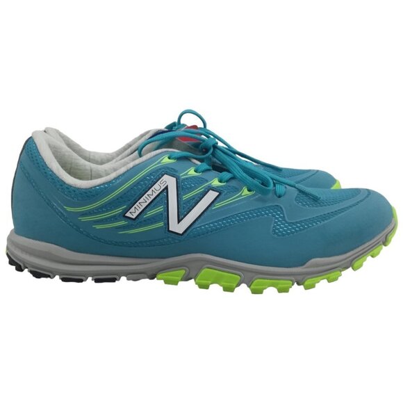 New Balance Minimus Spikeless Golf Shoes Size 11 Womens New Blue Green Low Top - Picture 14 of 16